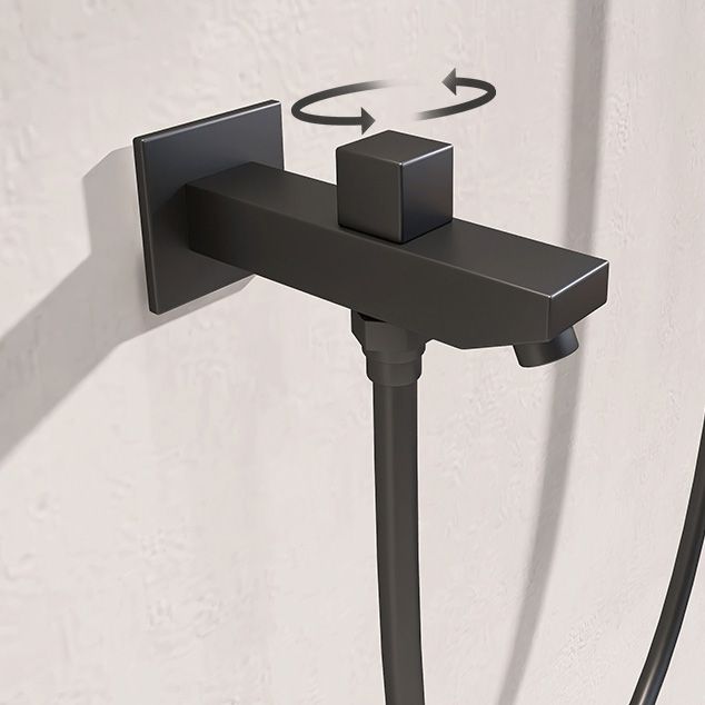 Modern Shower System Brass Slide Bar Included Adjustable Shower Head Shower Combo Clearhalo 'Bathroom Remodel & Bathroom Fixtures' 'Home Improvement' 'home_improvement' 'home_improvement_shower_faucets' 'Shower Faucets & Systems' 'shower_faucets' 'Showers & Bathtubs Plumbing' 'Showers & Bathtubs' 1200x1200_9114ca50-397a-4961-90ac-15963208bdfe