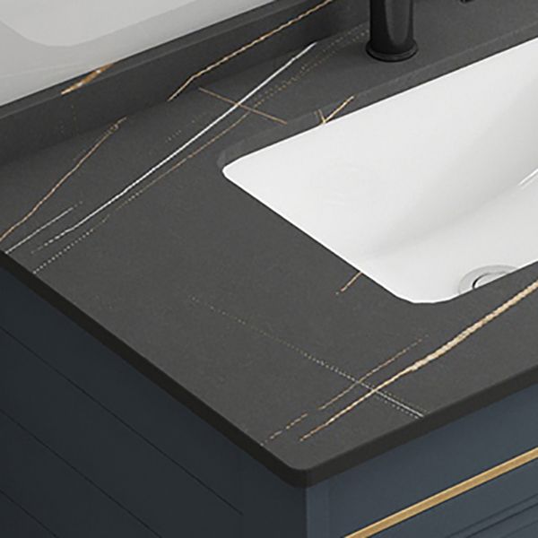 Freestanding Bathroom Vanity Single-Sink Glam Metal Base Rectangular Vanity Set Clearhalo 'Bathroom Remodel & Bathroom Fixtures' 'Bathroom Vanities' 'bathroom_vanities' 'Home Improvement' 'home_improvement' 'home_improvement_bathroom_vanities' 1200x1200_911d9ab6-db52-4d07-a4a4-1bcc9e478e2c