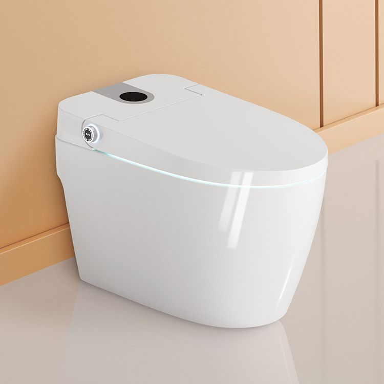 White Smart Toilet Elongated Floor Mount Bidet with Heated Seat Clearhalo 'Bathroom Remodel & Bathroom Fixtures' 'Bidets' 'Home Improvement' 'home_improvement' 'home_improvement_bidets' 'Toilets & Bidets' 1200x1200_912b4f50-0af8-4ffc-8b4d-9663ac1b574b