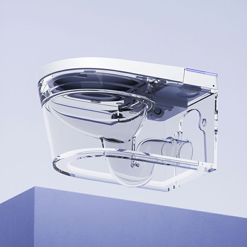 White Ceramic Elongated Stain Resistant Smart Bidet with Heated Seat Clearhalo 'Bathroom Remodel & Bathroom Fixtures' 'Bidets' 'Home Improvement' 'home_improvement' 'home_improvement_bidets' 'Toilets & Bidets' 1200x1200_912e3338-435b-47e7-8fca-ee6d6940ba4f