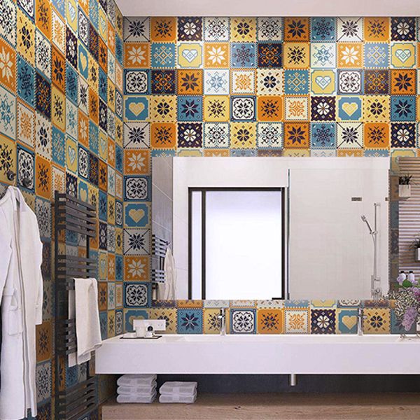 Modern Peel and Stick Wall Tile Mosaic Tile Peel and Stick Tile Clearhalo 'Flooring 'Home Improvement' 'home_improvement' 'home_improvement_peel_stick_blacksplash' 'Peel & Stick Backsplash Tile' 'peel_stick_blacksplash' 'Walls & Ceilings' Walls and Ceiling' 1200x1200_9137de45-bd31-46b6-a368-68efa764ec3a