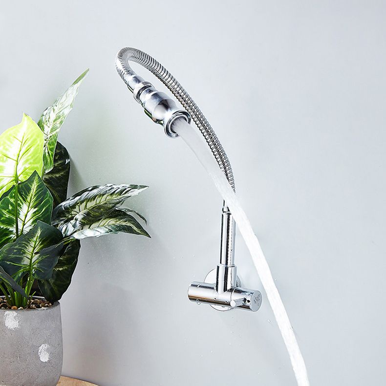 Modern Wall Mounted Bar Faucet Single Lever High Profile Kitchen Faucet Clearhalo 'Home Improvement' 'home_improvement' 'home_improvement_kitchen_faucets' 'Kitchen Faucets' 'Kitchen Remodel & Kitchen Fixtures' 'Kitchen Sinks & Faucet Components' 'kitchen_faucets' 1200x1200_91ac6133-9b1c-45bb-9628-3d28a7c9a669