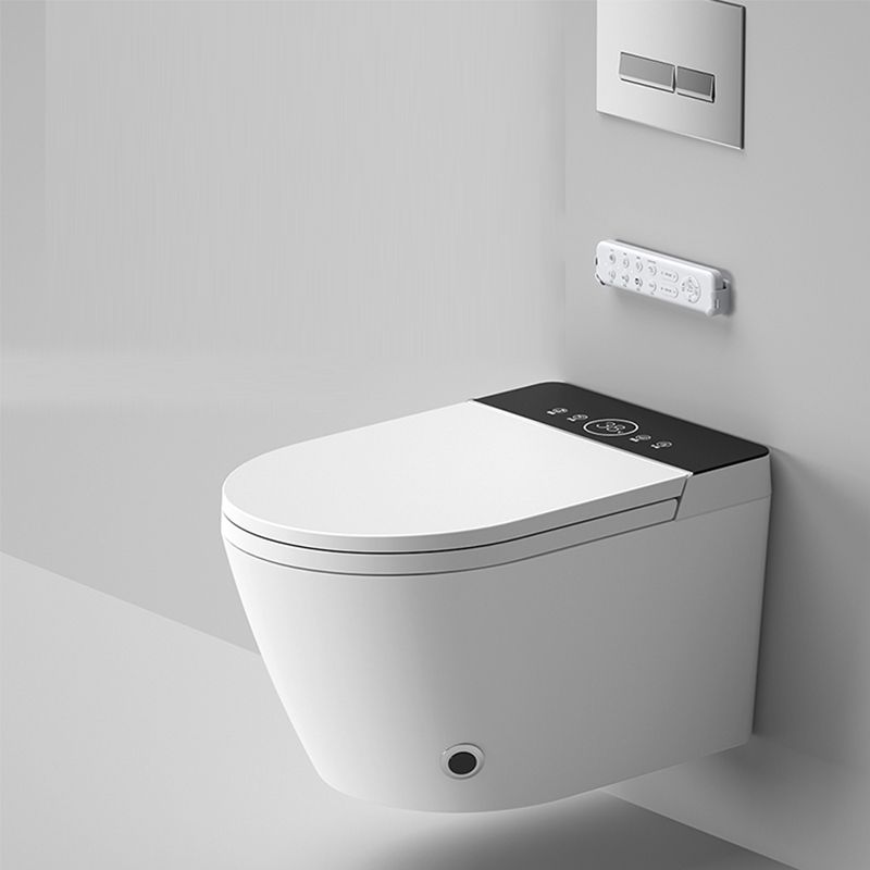 Contemporary Wall Mount Flush Toilet Heated Seat Included Urine Toilet for Washroom Clearhalo 'Bathroom Remodel & Bathroom Fixtures' 'Home Improvement' 'home_improvement' 'home_improvement_toilets' 'Toilets & Bidets' 'Toilets' 1200x1200_91ad2836-4b4f-4e4f-9c2b-3e17dc22f915