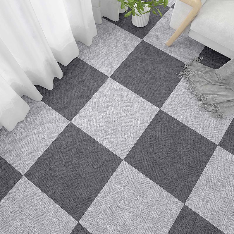 Rectangle Plastic Floor Water Resistant Fabric Look Floor Tiles Clearhalo 'Flooring 'Home Improvement' 'home_improvement' 'home_improvement_vinyl_flooring' 'Vinyl Flooring' 'vinyl_flooring' Walls and Ceiling' 1200x1200_91b3a311-19da-481c-84f9-32e3fd2fd629