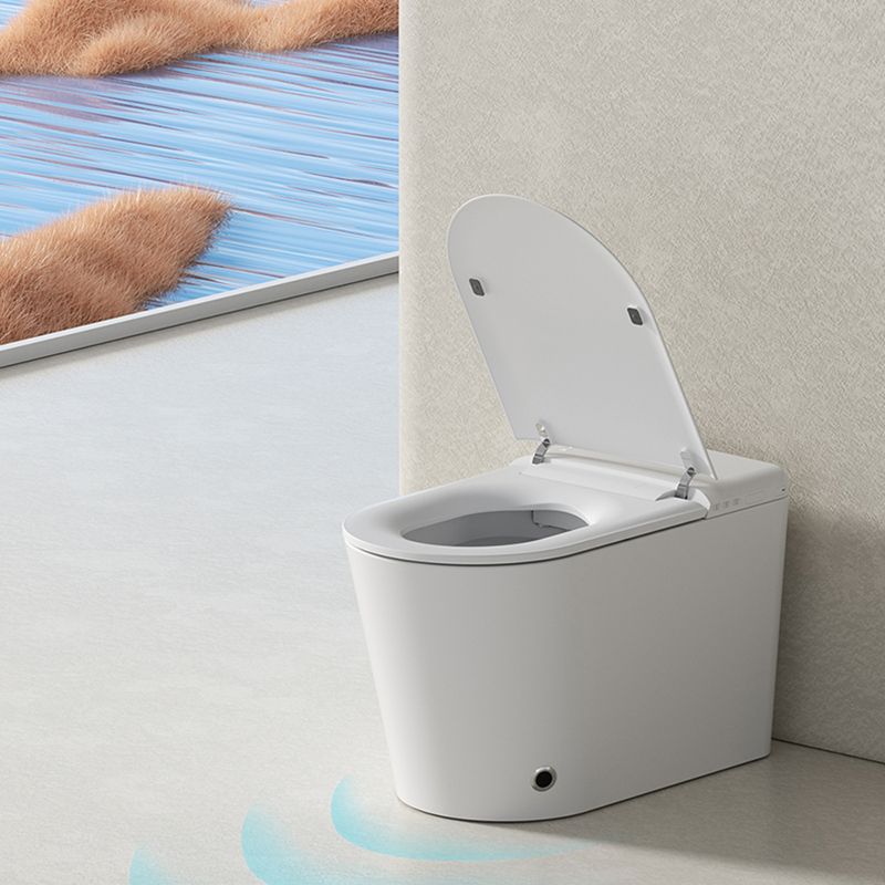 15.7" W Elongated Floor Standing Bidet in White with Heated Seat Clearhalo 'Bathroom Remodel & Bathroom Fixtures' 'Bidets' 'Home Improvement' 'home_improvement' 'home_improvement_bidets' 'Toilets & Bidets' 1200x1200_91c36727-a788-43b8-a71e-dc1d9afdde7e