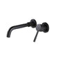 Wall Mounted Metal Tub Filler One Handle Rotatable Tub Faucet Trim Clearhalo 'Bathroom Remodel & Bathroom Fixtures' 'Bathtub Faucets' 'bathtub_faucets' 'Home Improvement' 'home_improvement' 'home_improvement_bathtub_faucets' 1200x1200_91e70e4d-1ab3-42f2-a293-41b61e83d072