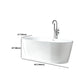 Modern Freestanding Bathtub White Acrylic Bath Tub for Home and Hotel Clearhalo 'Bathroom Remodel & Bathroom Fixtures' 'Bathtubs' 'Home Improvement' 'home_improvement' 'home_improvement_bathtubs' 'Showers & Bathtubs' 1200x1200_9207e29f-fb00-4690-a6d0-1b743a478ace