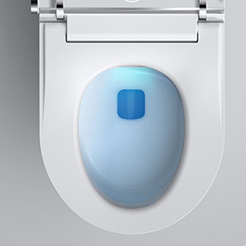 Elongated Toilet Wall Hung 1-Piece Automatic UV Sterilization Toilet with Concealed Tank Clearhalo 'Bathroom Remodel & Bathroom Fixtures' 'Home Improvement' 'home_improvement' 'home_improvement_toilets' 'Toilets & Bidets' 'Toilets' 1200x1200_921148c4-644a-49d8-9b30-ce47a2f6cf38