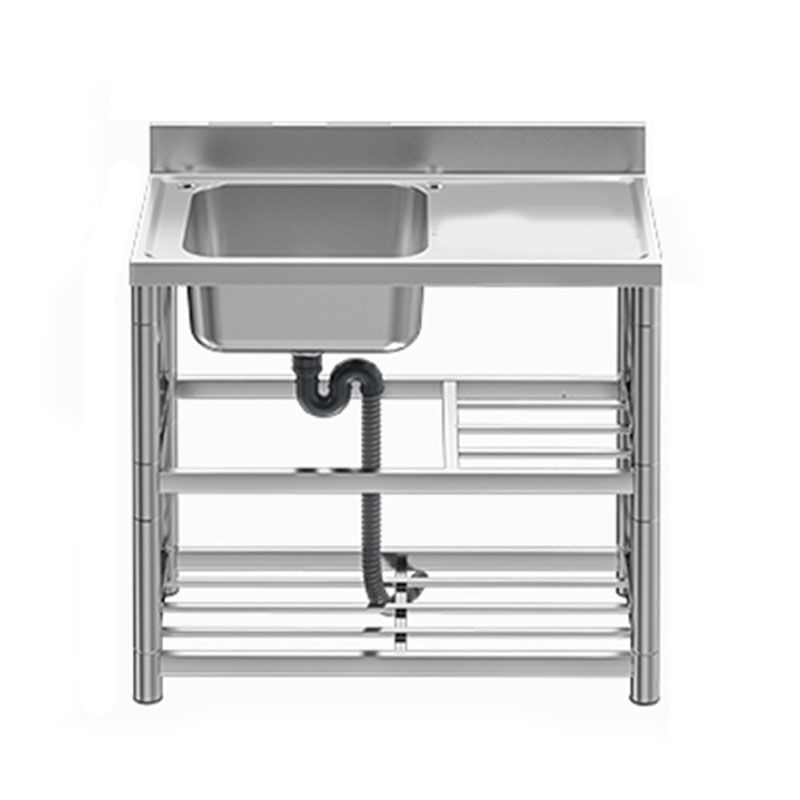 Classic Style Kitchen Sink Stainless Steel 2 Holes Undermount Kitchen Sink Clearhalo 'Home Improvement' 'home_improvement' 'home_improvement_kitchen_sinks' 'Kitchen Remodel & Kitchen Fixtures' 'Kitchen Sinks & Faucet Components' 'Kitchen Sinks' 'kitchen_sinks' 1200x1200_921f69e2-3599-4bdf-8bee-321710cf4f55