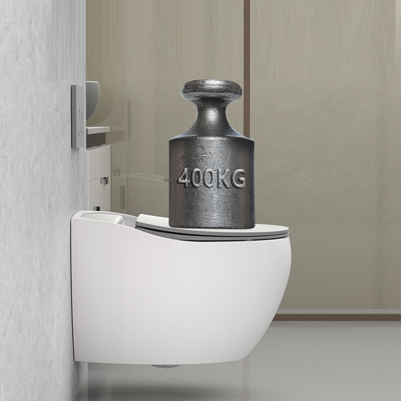 Wall Mount Modern Flush Toilet Porcelain Single Flush Toilet Clearhalo 'Bathroom Remodel & Bathroom Fixtures' 'Home Improvement' 'home_improvement' 'home_improvement_toilets' 'Toilets & Bidets' 'Toilets' 1200x1200_922ee702-2d34-4bdd-bf70-c3e5f5aa22ba