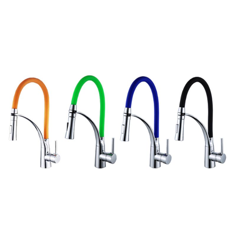 Modern 1-Handle Faucets Copper Touchless with Water Dispenser Standard Kitchen Faucet Clearhalo 'Home Improvement' 'home_improvement' 'home_improvement_kitchen_faucets' 'Kitchen Faucets' 'Kitchen Remodel & Kitchen Fixtures' 'Kitchen Sinks & Faucet Components' 'kitchen_faucets' 1200x1200_92404647-3322-46d1-88e4-f20044260b43
