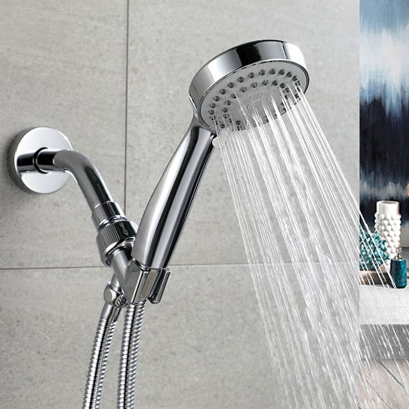 Contemporary Style Shower Head Double Bathroom Shower Heads with Round Shape Clearhalo 'Bathroom Remodel & Bathroom Fixtures' 'Home Improvement' 'home_improvement' 'home_improvement_shower_heads' 'Shower Heads' 'shower_heads' 'Showers & Bathtubs Plumbing' 'Showers & Bathtubs' 1200x1200_924abf25-3b8c-4764-93ae-230206b68a1d