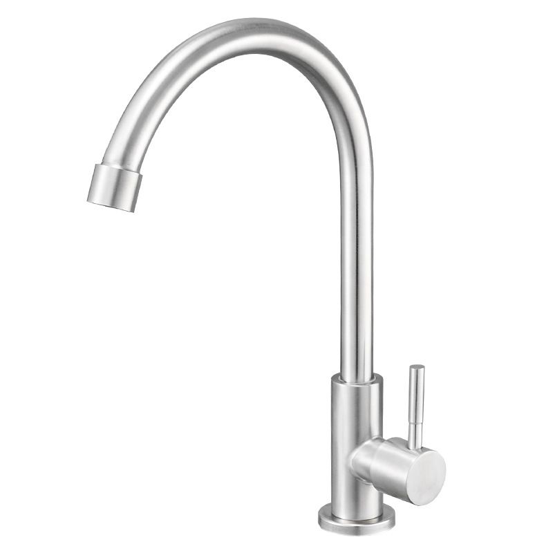 Modern Bridge Faucet Stainless Steel Swivel Spout Spray Kitchen Faucet Clearhalo 'Home Improvement' 'home_improvement' 'home_improvement_kitchen_faucets' 'Kitchen Faucets' 'Kitchen Remodel & Kitchen Fixtures' 'Kitchen Sinks & Faucet Components' 'kitchen_faucets' 1200x1200_924ed827-d391-49f9-bffd-aeac56fed406