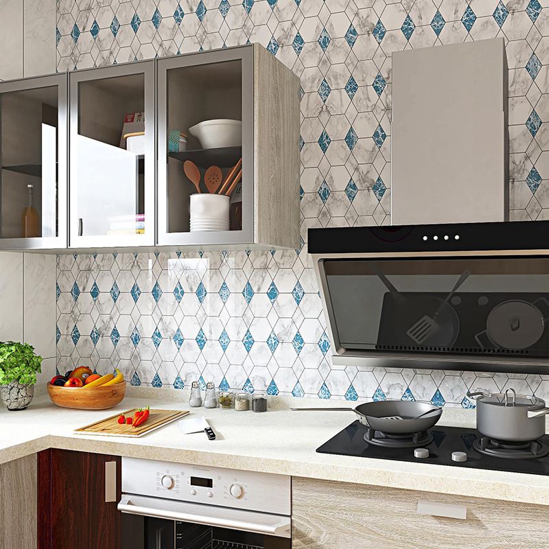 Stone Composite Single Tile Rectangular Grid Peel and Stick Tile Clearhalo 'Flooring 'Home Improvement' 'home_improvement' 'home_improvement_peel_stick_blacksplash' 'Peel & Stick Backsplash Tile' 'peel_stick_blacksplash' 'Walls & Ceilings' Walls and Ceiling' 1200x1200_925666f2-c6e7-41b3-a558-1a2553b608c9