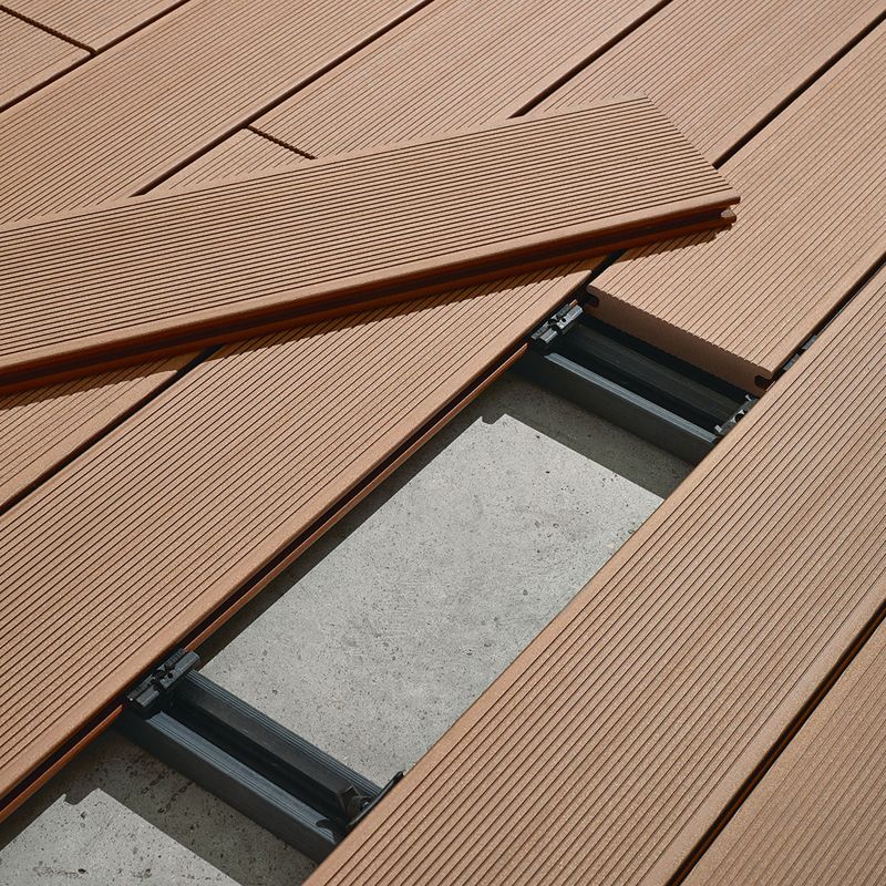 Outdoor Floor Patio Stripe Pattern Interlocking Waterproof Deck Plank Clearhalo 'Home Improvement' 'home_improvement' 'home_improvement_outdoor_deck_tiles_planks' 'Outdoor Deck Tiles & Planks' 'Outdoor Flooring & Tile' 'Outdoor Remodel' 'outdoor_deck_tiles_planks' 1200x1200_926fb852-0830-43a6-8537-0817e3ee14d9