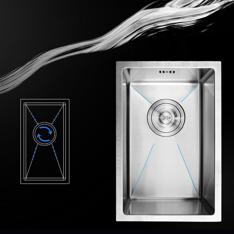 Rectangle Stainless Steel Sink Single Bowl Modern Kitchen Sink with Strainer Clearhalo 'Home Improvement' 'home_improvement' 'home_improvement_kitchen_sinks' 'Kitchen Remodel & Kitchen Fixtures' 'Kitchen Sinks & Faucet Components' 'Kitchen Sinks' 'kitchen_sinks' 1200x1200_927df2f6-19fb-46d5-9253-7257b3304f4a