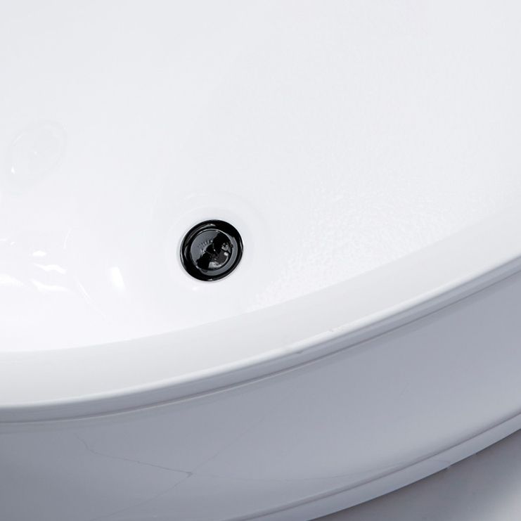 Corner Acrylic Bath Modern Soaking White Back to Wall Bathtub Clearhalo 'Bathroom Remodel & Bathroom Fixtures' 'Bathtubs' 'Home Improvement' 'home_improvement' 'home_improvement_bathtubs' 'Showers & Bathtubs' 1200x1200_929d1363-605c-4afa-98f4-0775c98307e3