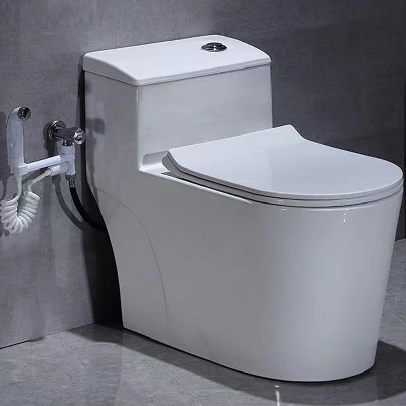 Contemporary White Flush Toilet Floor Mounted Toilet Bowl for Washroom Clearhalo 'Bathroom Remodel & Bathroom Fixtures' 'Home Improvement' 'home_improvement' 'home_improvement_toilets' 'Toilets & Bidets' 'Toilets' 1200x1200_92a1271c-6a78-4285-bf3a-c4a372965881