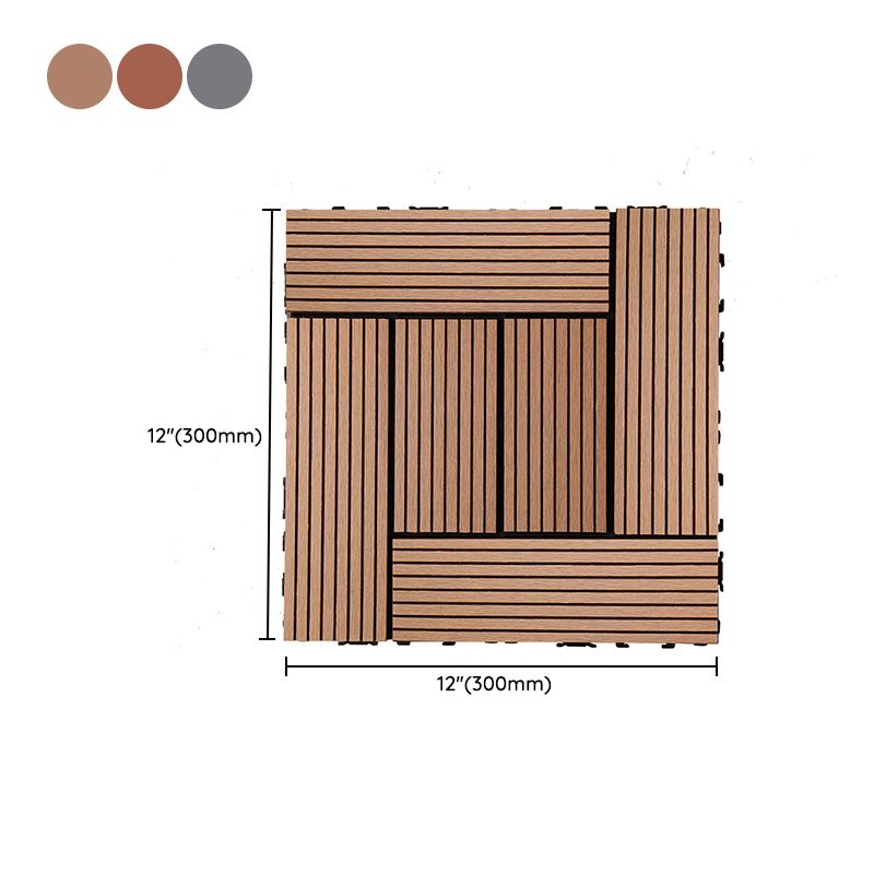 Rectangle Engineered Floor Tile Water Resistant Parquet Wooden Floor for Balcony Clearhalo 'Flooring 'Hardwood Flooring' 'hardwood_flooring' 'Home Improvement' 'home_improvement' 'home_improvement_hardwood_flooring' Walls and Ceiling' 1200x1200_92c8d57d-e9ad-4884-99bf-641e94632128