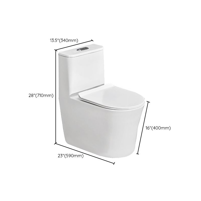 Modern White Flush Toilet Ceramic Elong One-Piece Toilet with Slow Close Seat Clearhalo 'Bathroom Remodel & Bathroom Fixtures' 'Home Improvement' 'home_improvement' 'home_improvement_toilets' 'Toilets & Bidets' 'Toilets' 1200x1200_92cb46f4-b696-46aa-8881-41e089daa37c