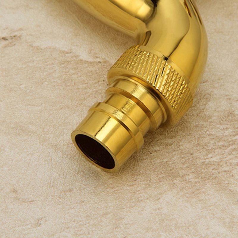 Glam Wall Mounted Bathroom Faucet Cross Handle Low Arc Circular Vessel Faucet Clearhalo 'Bathroom Remodel & Bathroom Fixtures' 'Bathroom Sink Faucets' 'Bathroom Sinks & Faucet Components' 'bathroom_sink_faucets' 'Home Improvement' 'home_improvement' 'home_improvement_bathroom_sink_faucets' 1200x1200_92cc5fb3-760f-4f17-aca8-5442b7331c6c