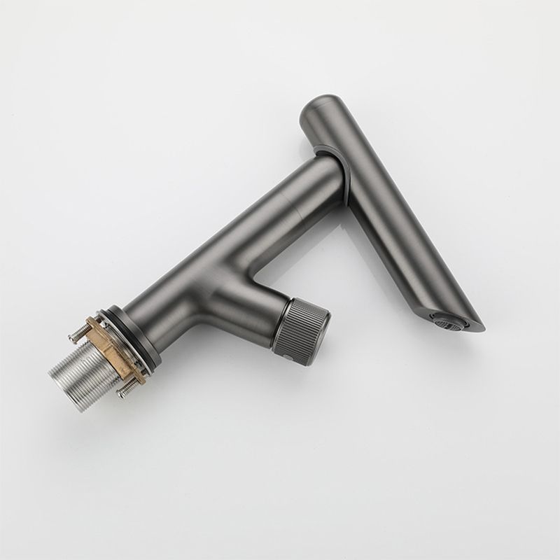 Glam Vessel Sink Faucet Brass Knob Handle Swivel Spout Bathroom Faucet Clearhalo 'Bathroom Remodel & Bathroom Fixtures' 'Bathroom Sink Faucets' 'Bathroom Sinks & Faucet Components' 'bathroom_sink_faucets' 'Home Improvement' 'home_improvement' 'home_improvement_bathroom_sink_faucets' 1200x1200_92d35402-2842-4060-acd4-5482c8b7f554