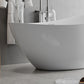 Contemporary Freestanding Soaking Bathtub Oval Slipper Acrylic Bathtub Clearhalo 'Bathroom Remodel & Bathroom Fixtures' 'Bathtubs' 'Home Improvement' 'home_improvement' 'home_improvement_bathtubs' 'Showers & Bathtubs' 1200x1200_92fcf23f-dacb-49bb-9d9b-fdff0fbf9b30