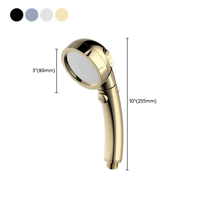 Contemporary Shower Combo Handheld Shower Head Plastic Wall-Mount Round Shower Head Combo Clearhalo 'Bathroom Remodel & Bathroom Fixtures' 'Home Improvement' 'home_improvement' 'home_improvement_shower_heads' 'Shower Heads' 'shower_heads' 'Showers & Bathtubs Plumbing' 'Showers & Bathtubs' 1200x1200_932cebef-9603-457f-b6c3-c7adb3e15ff0