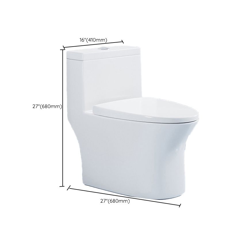Modern Seat Included Flush Toilet 1-Piece White Urine Toilet for Bathroom Clearhalo 'Bathroom Remodel & Bathroom Fixtures' 'Home Improvement' 'home_improvement' 'home_improvement_toilets' 'Toilets & Bidets' 'Toilets' 1200x1200_9345bf31-ac84-4036-bec8-0fc93a7db9b7