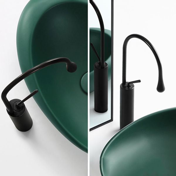 Modern Bathroom Sink Porcelain Pop-Up Drain Oval-Shape Vessel Lavatory Sink Clearhalo 'Bathroom Remodel & Bathroom Fixtures' 'Bathroom Sinks & Faucet Components' 'Bathroom Sinks' 'bathroom_sink' 'Home Improvement' 'home_improvement' 'home_improvement_bathroom_sink' 1200x1200_9351b367-5b35-42ca-bd16-763279a440c7