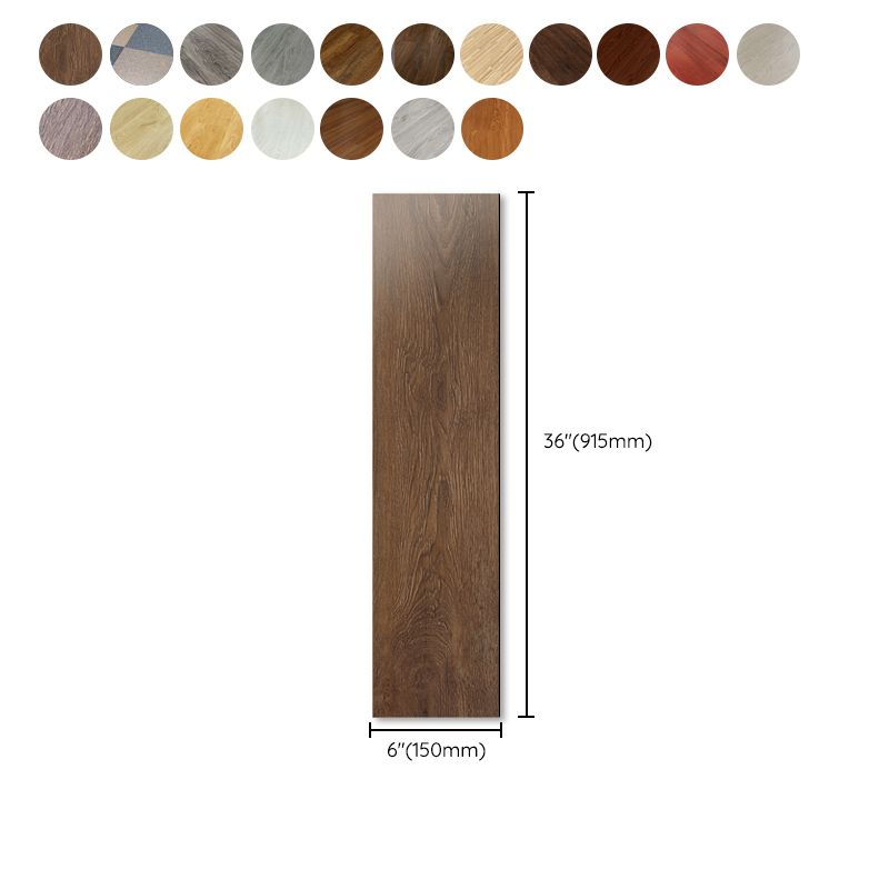 Rectangle PVC Flooring Smooth Peel and Stick Wood Look Vinyl Flooring Clearhalo 'Flooring 'Home Improvement' 'home_improvement' 'home_improvement_vinyl_flooring' 'Vinyl Flooring' 'vinyl_flooring' Walls and Ceiling' 1200x1200_937562e9-604a-471e-9bf6-60f44b00a040