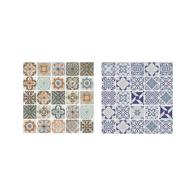 Spanish Pattern Singular Tile Water Resistant Peel & Stick Tile for Backsplash Wall Clearhalo 'Flooring 'Home Improvement' 'home_improvement' 'home_improvement_peel_stick_blacksplash' 'Peel & Stick Backsplash Tile' 'peel_stick_blacksplash' 'Walls & Ceilings' Walls and Ceiling' 1200x1200_93997ba1-10a9-4e66-9612-1a849ba5b4fd