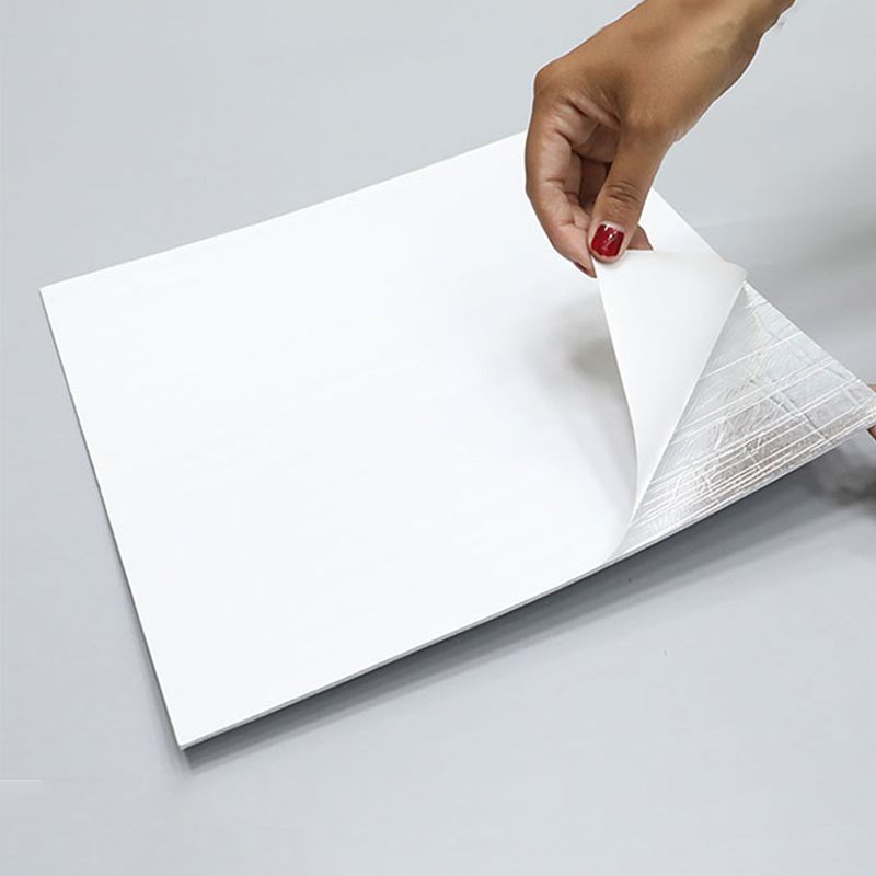 Tile-Peel & Stick Rectangle White Plastic Waterproof Tile-Peel & Stick for Shower 10 Pack Clearhalo 'Flooring 'Home Improvement' 'home_improvement' 'home_improvement_peel_stick_blacksplash' 'Peel & Stick Backsplash Tile' 'peel_stick_blacksplash' 'Walls & Ceilings' Walls and Ceiling' 1200x1200_93a03218-0b3e-40ba-b983-4e879645e75f