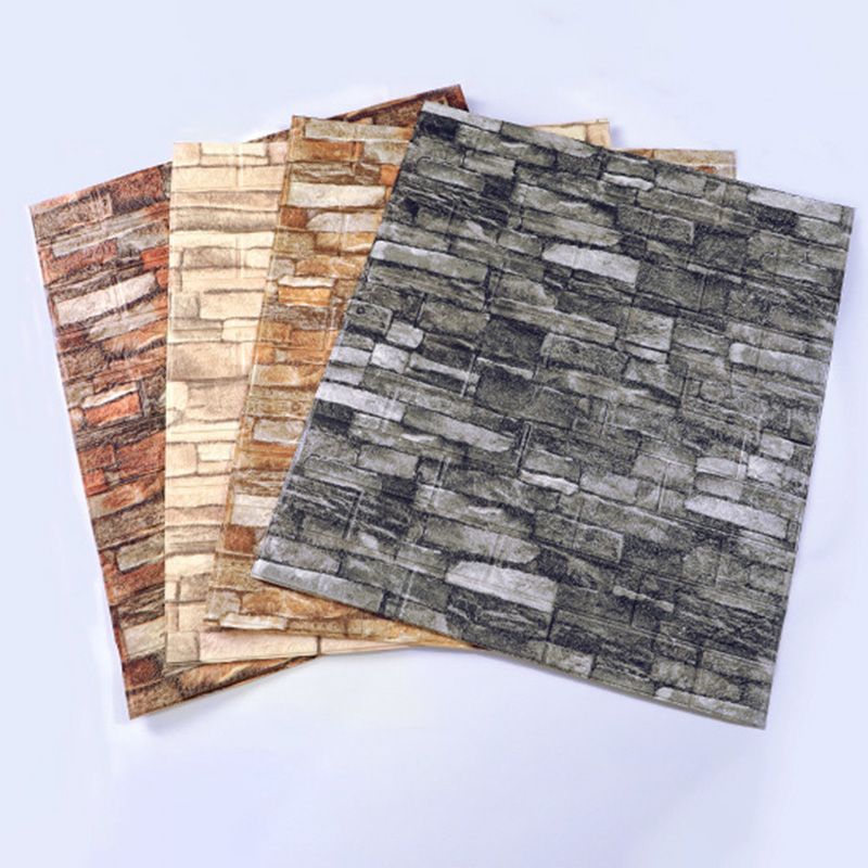 Farmhouse Wall Plank 3D Brick Bathroom Living Room Wall Panels Set of 2 Clearhalo 'Flooring 'Home Improvement' 'home_improvement' 'home_improvement_wall_paneling' 'Wall Paneling' 'wall_paneling' 'Walls & Ceilings' Walls and Ceiling' 1200x1200_93c19bab-e089-4bcf-b0bd-d2f85b013bf4