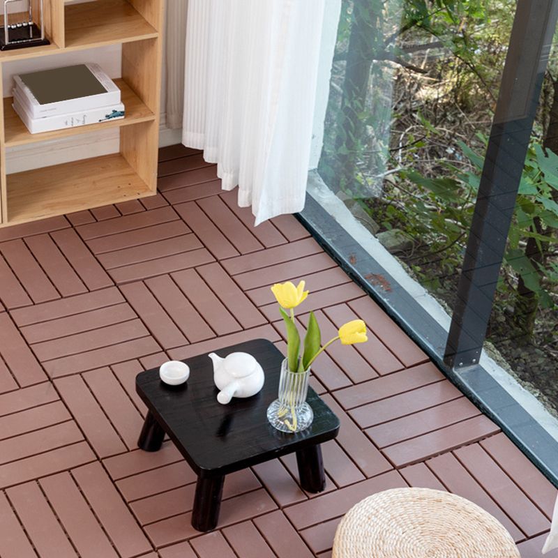 Modern Style WPC Flooring Anti-corrosion Square Wood Flooring Clearhalo 'Flooring 'Hardwood Flooring' 'hardwood_flooring' 'Home Improvement' 'home_improvement' 'home_improvement_hardwood_flooring' Walls and Ceiling' 1200x1200_93c7b6de-2efc-4b51-92b9-f02f38148967