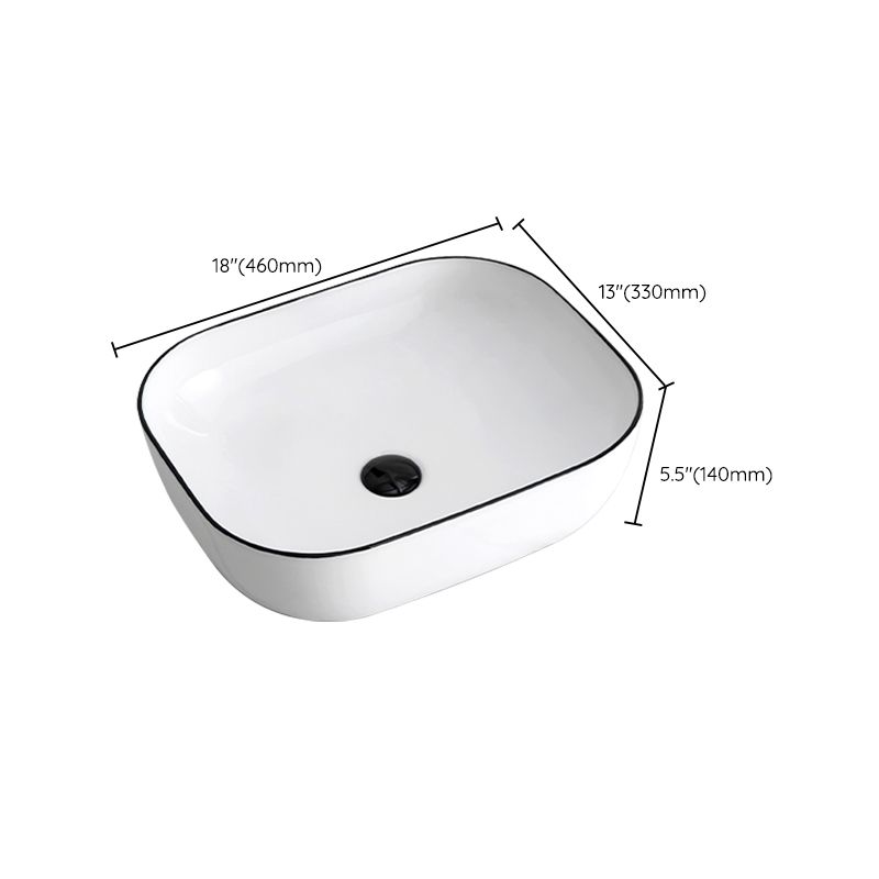 Modern Trough Bathroom Sink Round Trough Bathroom Sink with Basin Clearhalo 'Bathroom Remodel & Bathroom Fixtures' 'Bathroom Sinks & Faucet Components' 'Bathroom Sinks' 'bathroom_sink' 'Home Improvement' 'home_improvement' 'home_improvement_bathroom_sink' 1200x1200_93cf9ae6-95c4-4512-8f54-6a6fe62d192e