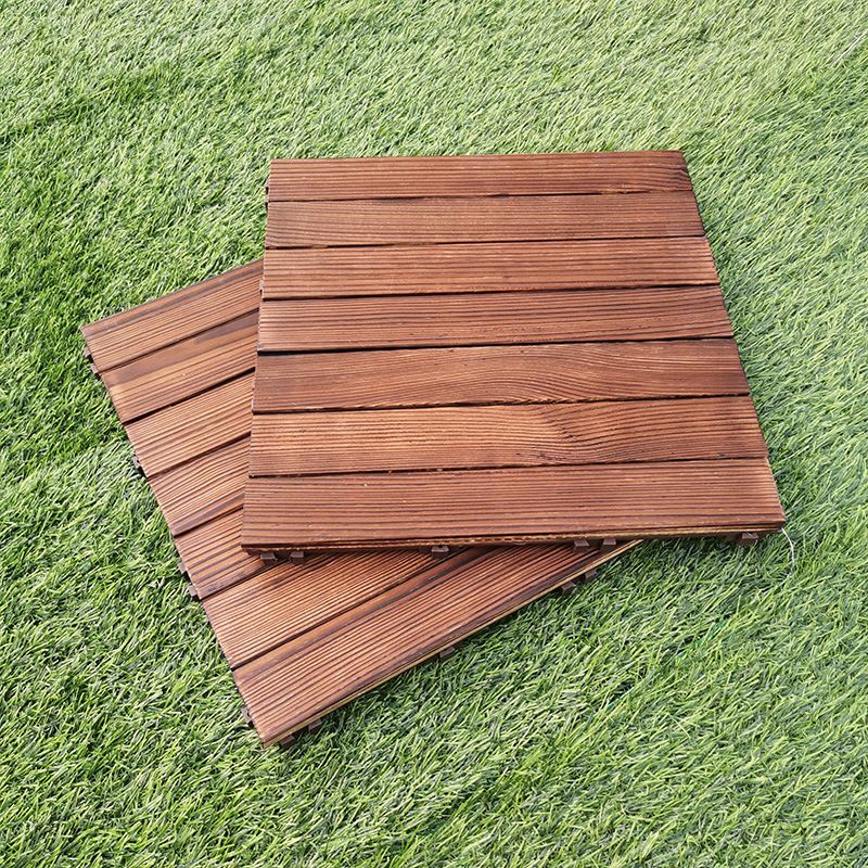 7-Slat Square Wood Patio Tiles Snap Fit Installation Outdoor Flooring Tiles Clearhalo 'Home Improvement' 'home_improvement' 'home_improvement_outdoor_deck_tiles_planks' 'Outdoor Deck Tiles & Planks' 'Outdoor Flooring & Tile' 'Outdoor Remodel' 'outdoor_deck_tiles_planks' 1200x1200_93d7bc99-cb43-4bc7-91a7-1aaf83d907b2