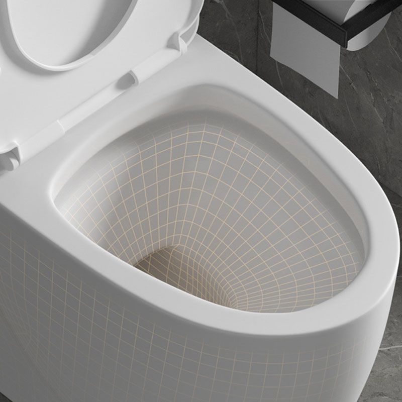 Siphon Jet Toilet Elongate One-Piece Floor Mounted Toilet with Dual Flush Mode Clearhalo 'Bathroom Remodel & Bathroom Fixtures' 'Home Improvement' 'home_improvement' 'home_improvement_toilets' 'Toilets & Bidets' 'Toilets' 1200x1200_93dbb819-d01f-4724-9252-c9bb3c53a95f