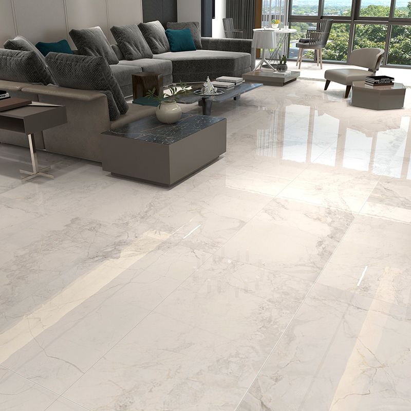Rectangle White Singular Tile Marble Floor and Wall for Bathroom Clearhalo 'Floor Tiles & Wall Tiles' 'floor_tiles_wall_tiles' 'Flooring 'Home Improvement' 'home_improvement' 'home_improvement_floor_tiles_wall_tiles' Walls and Ceiling' 1200x1200_93f7e156-5aa0-4130-9c04-2f36246bc663