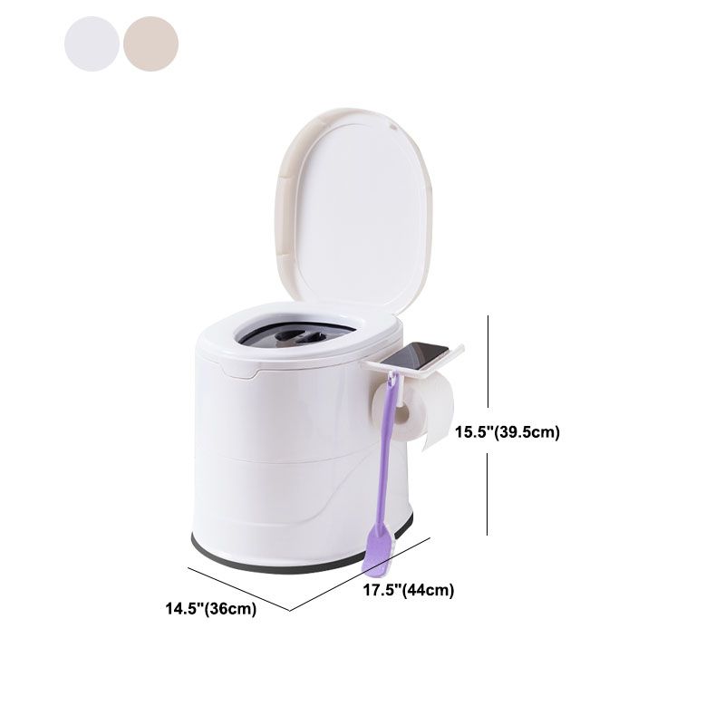 Floor Mounted Plastic Flush Toilet One-Piece Toilet Modern Toilet Bowl Clearhalo 'Bathroom Remodel & Bathroom Fixtures' 'Home Improvement' 'home_improvement' 'home_improvement_toilets' 'Toilets & Bidets' 'Toilets' 1200x1200_944a861f-166a-4a06-8249-a0ce7fe957d8