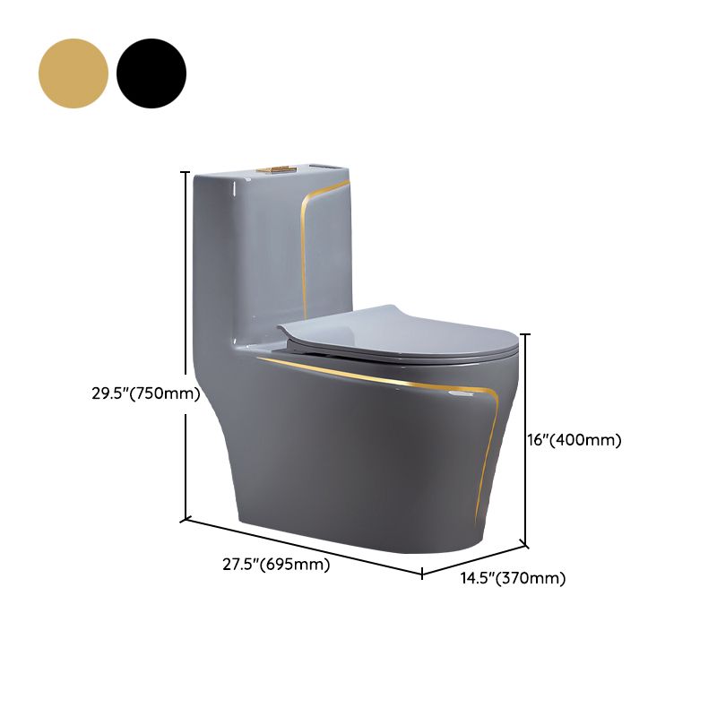 Modern Flush Toilet Ceramic Elong One-Piece Toilet with Slow Close Seat Clearhalo 'Bathroom Remodel & Bathroom Fixtures' 'Home Improvement' 'home_improvement' 'home_improvement_toilets' 'Toilets & Bidets' 'Toilets' 1200x1200_945a1454-f41d-4804-9fd6-2c1fe3ce0040