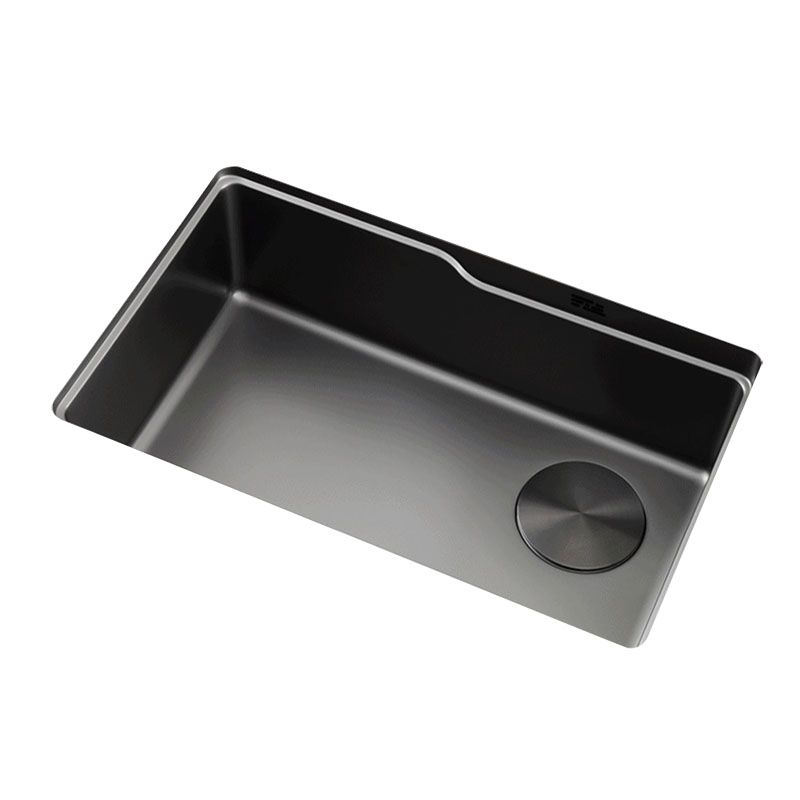 Stainless Steel Kitchen Sink Single Basin Kitchen Sink with Cutting-Board Clearhalo 'Home Improvement' 'home_improvement' 'home_improvement_kitchen_sinks' 'Kitchen Remodel & Kitchen Fixtures' 'Kitchen Sinks & Faucet Components' 'Kitchen Sinks' 'kitchen_sinks' 1200x1200_94660ccc-52a1-48e4-a5b0-ab70d4c8bd38