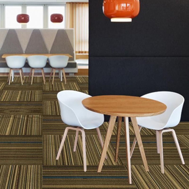Dark Color Level Loop Carpet Tile Non-Skid Self Adhesive Indoor Office Carpet Tiles Clearhalo 'Carpet Tiles & Carpet Squares' 'carpet_tiles_carpet_squares' 'Flooring 'Home Improvement' 'home_improvement' 'home_improvement_carpet_tiles_carpet_squares' Walls and Ceiling' 1200x1200_9471dcaa-15c9-441f-ae60-9acd822a3346