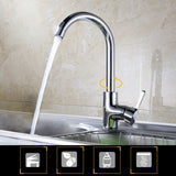 Modern Kitchen Faucet Zinc with Handles and Supply Lines Bar Prep Kitchen Faucet Clearhalo 'Home Improvement' 'home_improvement' 'home_improvement_kitchen_faucets' 'Kitchen Faucets' 'Kitchen Remodel & Kitchen Fixtures' 'Kitchen Sinks & Faucet Components' 'kitchen_faucets' 1200x1200_9479f6a1-ad5e-4909-9d8c-4dedad9062f1