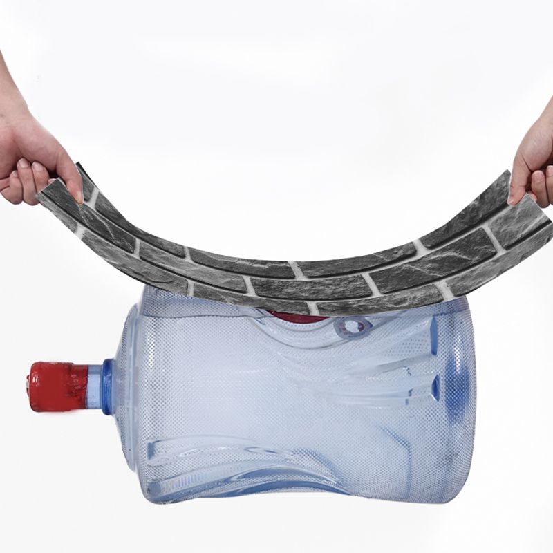 Industrial Wall Ceiling 3D Artificial Brick Living Room Peel and Stick Paneling (5-Pack) Clearhalo 'Flooring 'Home Improvement' 'home_improvement' 'home_improvement_wall_paneling' 'Wall Paneling' 'wall_paneling' 'Walls & Ceilings' Walls and Ceiling' 1200x1200_94a52ab9-f24b-4a00-82e5-8c3d337b6081