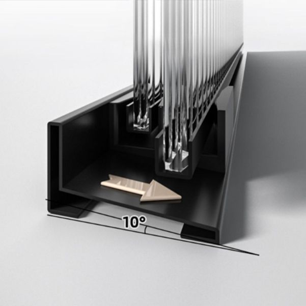 Double Sliding Shower Doors Black Tempered Glass Shower Bath Door Clearhalo 'Bathroom Remodel & Bathroom Fixtures' 'Home Improvement' 'home_improvement' 'home_improvement_shower_tub_doors' 'Shower and Tub Doors' 'shower_tub_doors' 'Showers & Bathtubs' 1200x1200_94b11985-891c-4a64-8ca3-58250e3f38cc