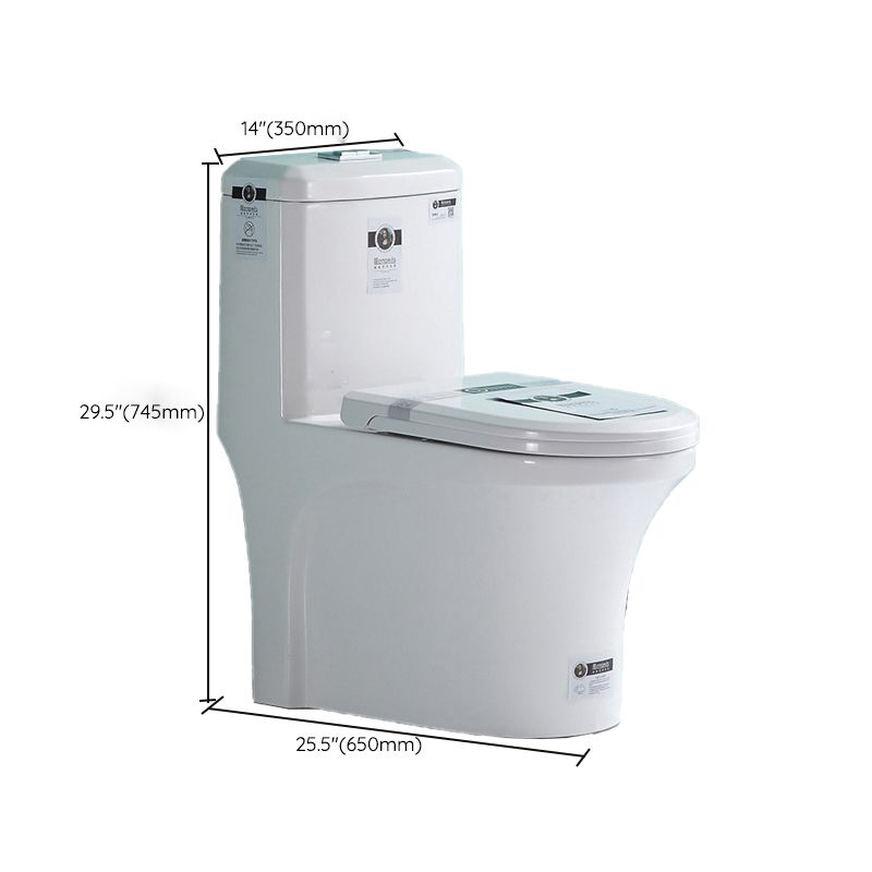 Traditional Ceramic Flush Toilet One Piece Toilet Bowl for Bathroom Clearhalo 'Bathroom Remodel & Bathroom Fixtures' 'Home Improvement' 'home_improvement' 'home_improvement_toilets' 'Toilets & Bidets' 'Toilets' 1200x1200_94c0ce1f-6b7e-413c-8728-80b4c6126a81