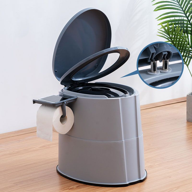 Contemporary Plastic Toilet Floor Mounted Toilet Bowl with Toilet Seat for Washroom Clearhalo 'Bathroom Remodel & Bathroom Fixtures' 'Home Improvement' 'home_improvement' 'home_improvement_toilets' 'Toilets & Bidets' 'Toilets' 1200x1200_9500695a-d19f-48a6-9aff-703f6af5e760