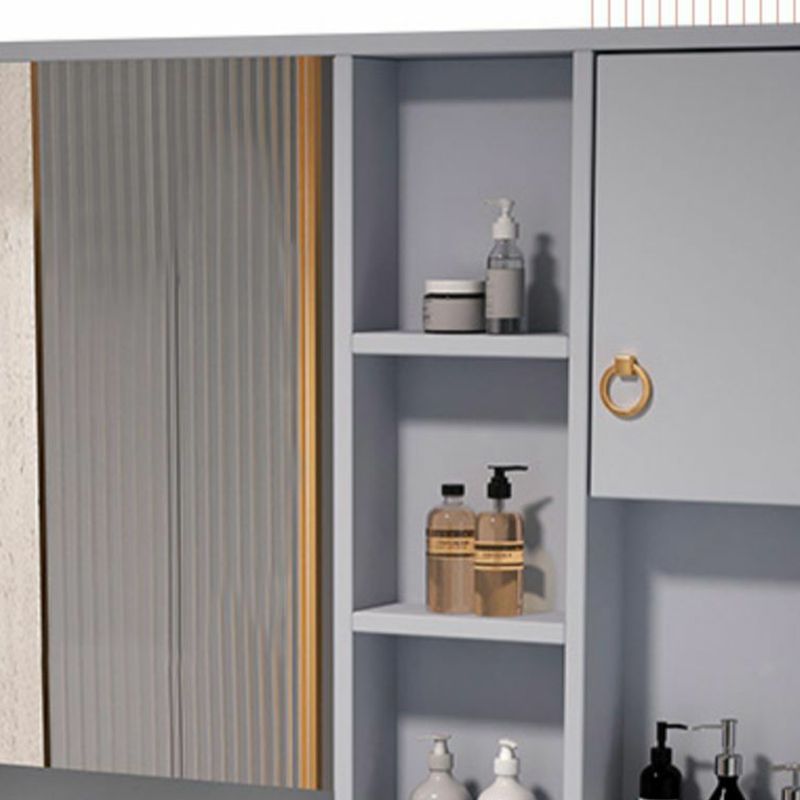 Modern Bathroom Vanity Set Wall Mount Ceramic Top Sink Included Clearhalo 'Bathroom Remodel & Bathroom Fixtures' 'Bathroom Vanities' 'bathroom_vanities' 'Home Improvement' 'home_improvement' 'home_improvement_bathroom_vanities' 1200x1200_951013b1-07e2-4a80-9aac-b0adf206baf1