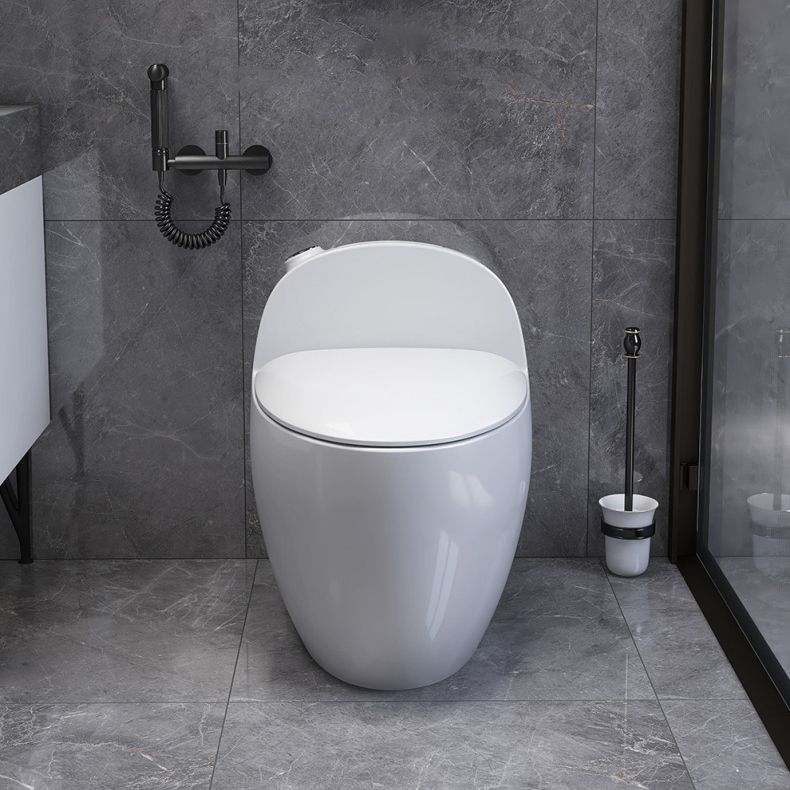 Floor Mount Flush Toilet Concealed Tank One-Piece Toilet with Slow Close Seat Clearhalo 'Bathroom Remodel & Bathroom Fixtures' 'Home Improvement' 'home_improvement' 'home_improvement_toilets' 'Toilets & Bidets' 'Toilets' 1200x1200_95117152-8a7f-4465-9f92-763b8d67bbde